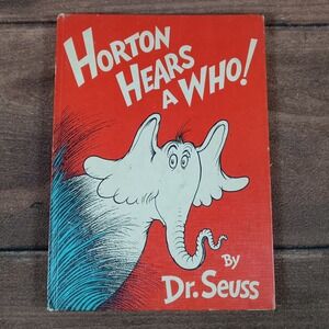 Horton Hears A Who Dr Seuss Childrens Book Classic Story